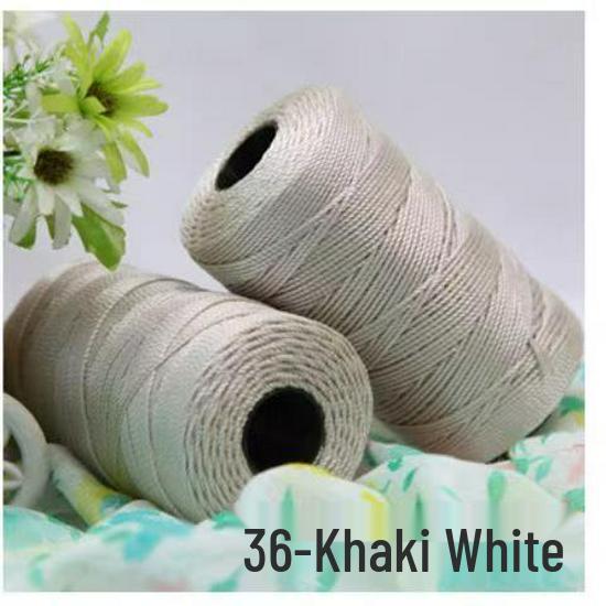 Ice Silk Three-Strand Yarn for Crochet Bags, Hats, Seat Cushions, Bottle Sleeves, and Slippers