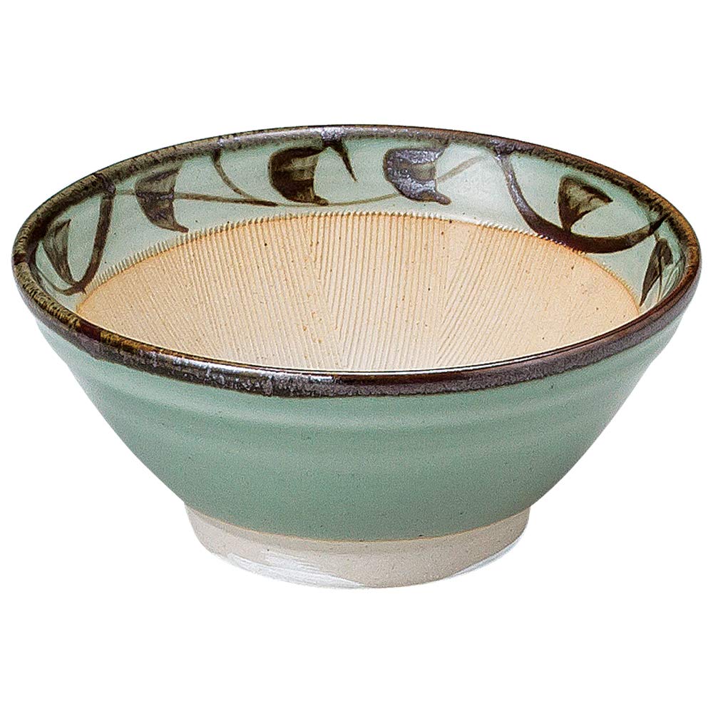 Yamashita Kogei Small Ceramic X Arabesque 15038390 Bowl, 12.5 5.5cm, Pattern, 4.0mm,