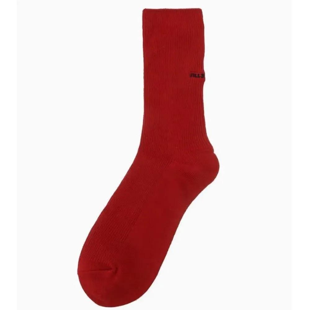 Women's Basic Logo Embroidered Mid-calf Socks 3-Piece Set JASS5F010 BK