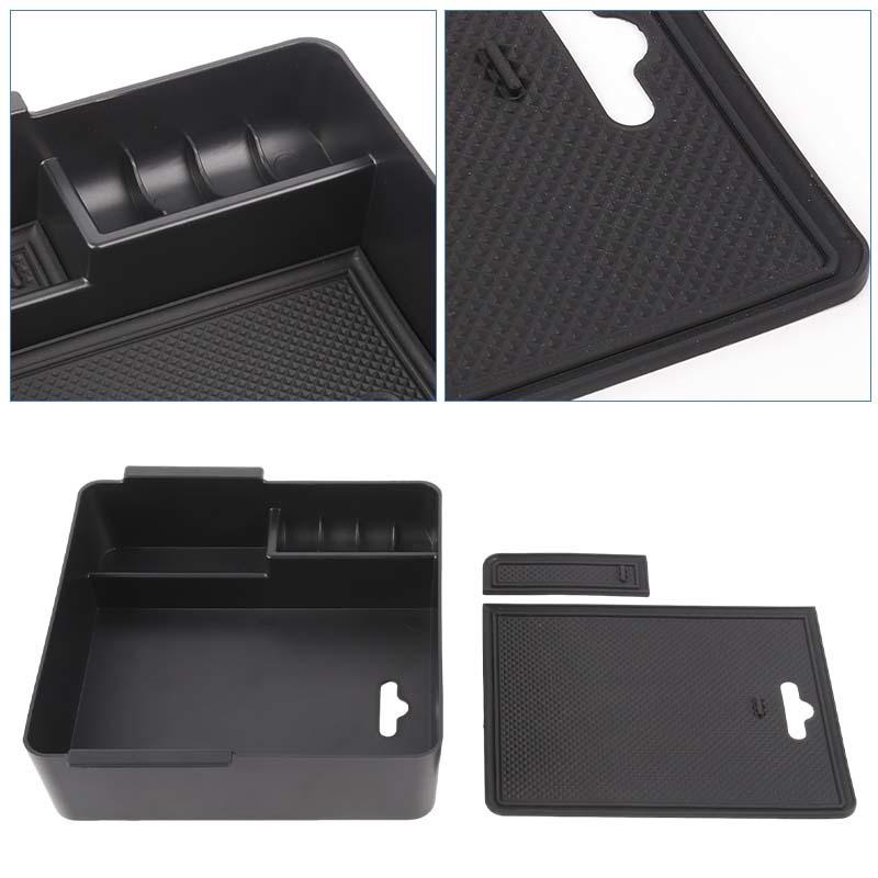 Fit For Mitsubishi PAJERO 2007-2021 Car Armrest Storage Box Organizer Container Stowing Tidying Accessories
