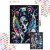 Halloween Diamond Painting Mosaic Art Kit Sugar Skull Woman Galaxy Handmade DIY Home Decoration