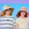 Childrens Summer Bucket Hat With Wide Brim Sun Protection For Outdoor Play