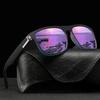 1/4 szt. Kwadratowe Okulary Przeciwsłoneczne Vintage Męskie Damskie Luksusowe Designerskie Okulary Przeciwsłoneczne Przeciwodblaskowe Retro Okulary do Wędkarstwa Jazdy