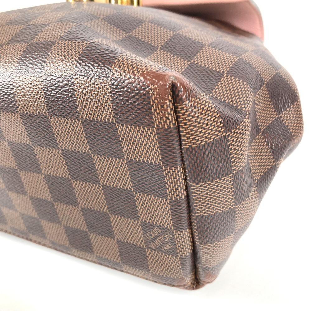 Louis Vuitton N42262  Damier Crampton Bag Hand Bag Backpack Canvas pink/Brown