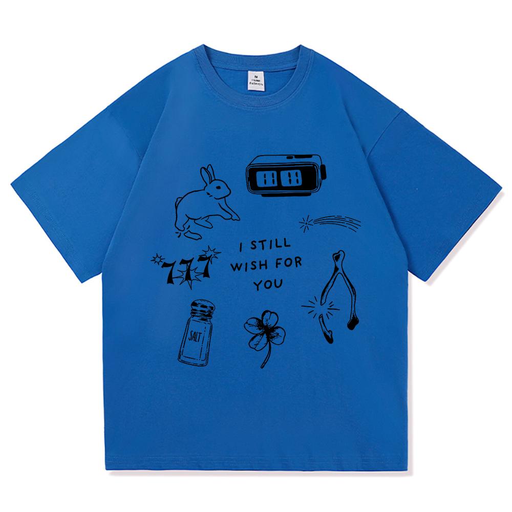 Lucky Charm Collage TShirt Wishbone Album Conan Gray Kid Krow 2025 Menwomen Clothing Harajuku High Quality Tops Cotton TShirts