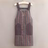 New Waterproof Apron Stain-Resistant Oil-Proof Kitchen Smock Sleeveless Simple Hotel Restaurant Chef Barbecue Apron