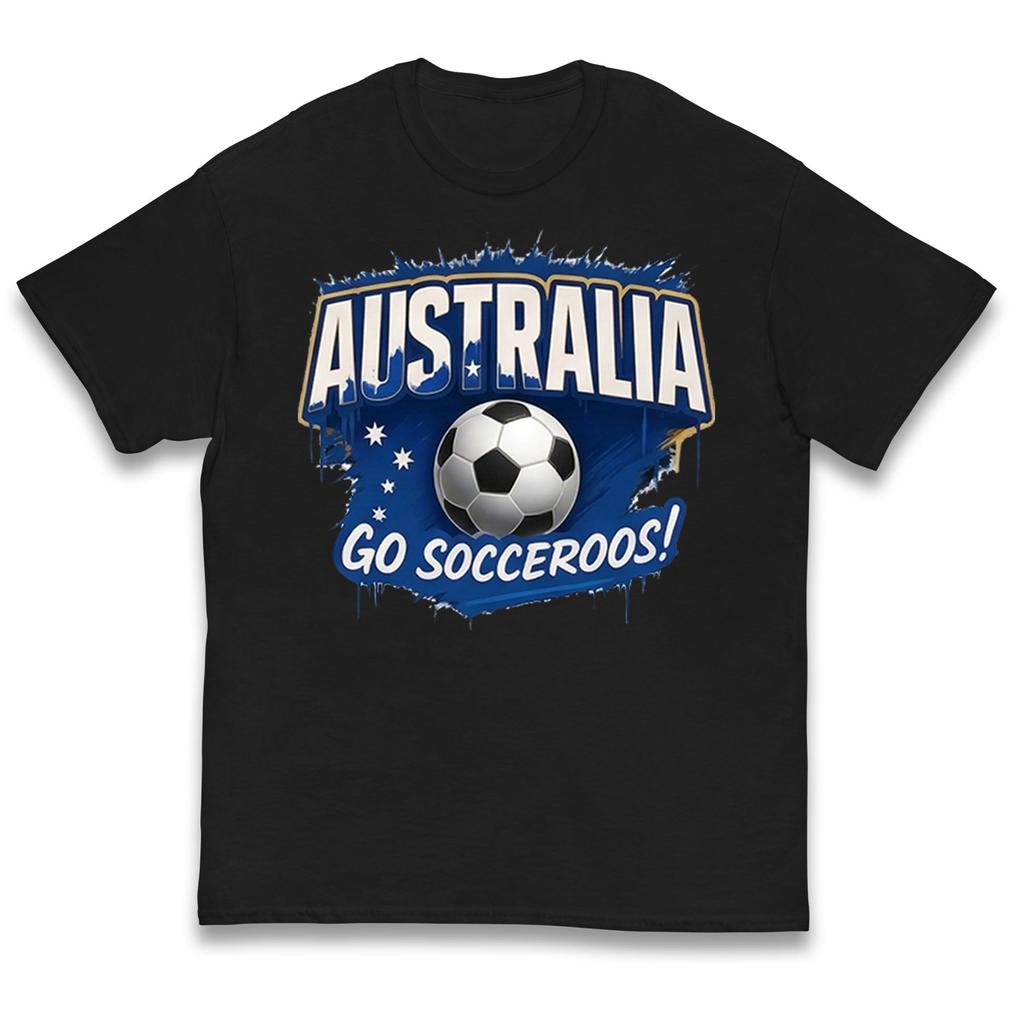 Australia Go Socceroos Kids T Shirt
