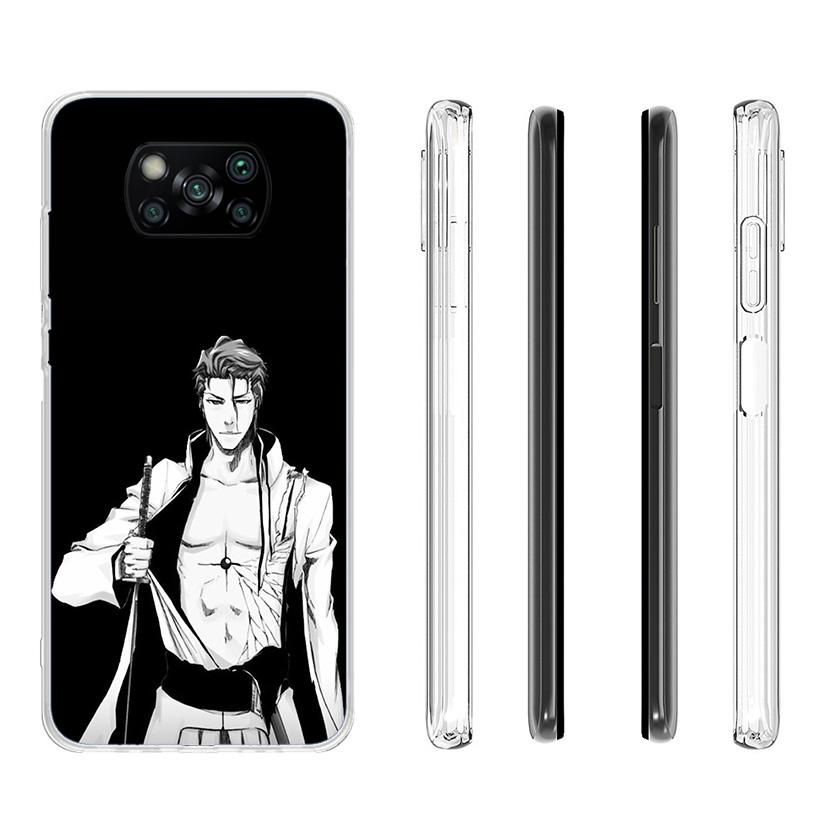 Bleach Aizen Sousuke Cover Phone Case For Xiaomi Poco F7 Ultra X7 X6 X5 Pro M7 Redmi 15C 15 13C 13 12C 12 10C 10 9A 9C 9T 9 Shel