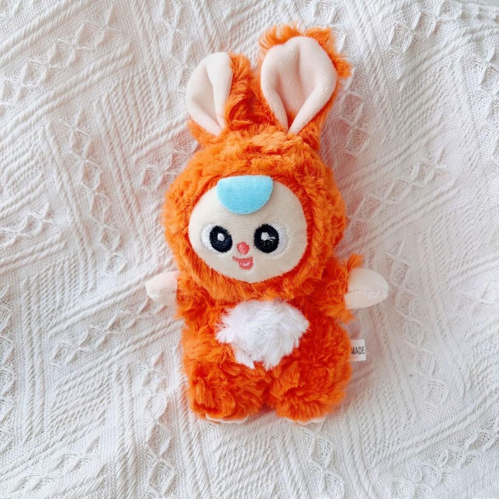 

Standing Baby Three Plush Keychain Key Rings For Kids Backpack Decor