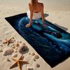 Blue Horse Dreams Beach Towel, Super Soft Microfiber, Gift for Her/Him, Birthday, for Pool, Beach, Travel, Home Decor Fan Gifts