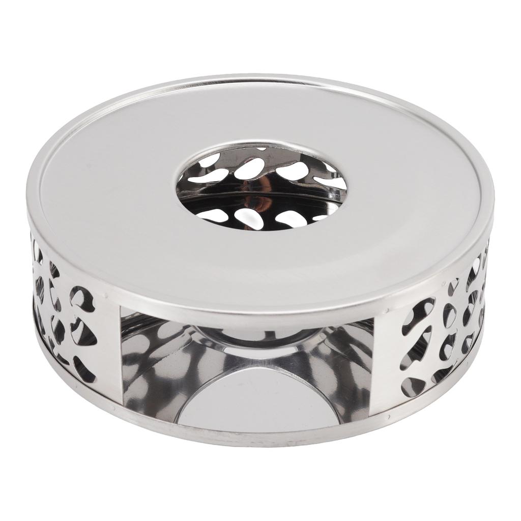 Teapot Heater Stainless Steel Ventilation Hole Design Hollow Teapot Warmer for Home Irregular Hole