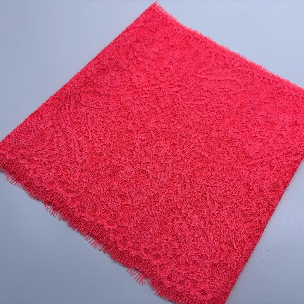 3m x 23cm French Chantilly Lace, Non-stretch Eyelash Lace Fabric for Sewing, Bra, Underwear, Lingerie, Dress, Garment, Crafting