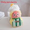 Star People Circus Creativity Plush Doll Keychain School Bag Decor Accessory