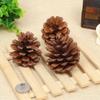 1-15CM Pine Cone Christmas Ornament: Creative DIY Handmade Decoration & Photography Prop