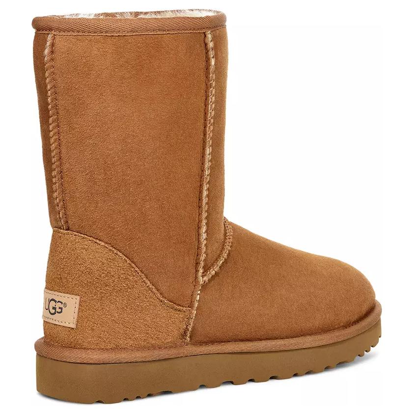 UGG Classic Short Fashion Round Toe Mid-Calf Snow Boots Women Boots Brown 10162230-CHE