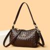 New simple woven handbag women's summer fashion casual pillow bag texture shoulder messenger bag