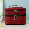 Makeup Bag Portable Versatile Travel Storage Bag Traveling Moving Capacity Large