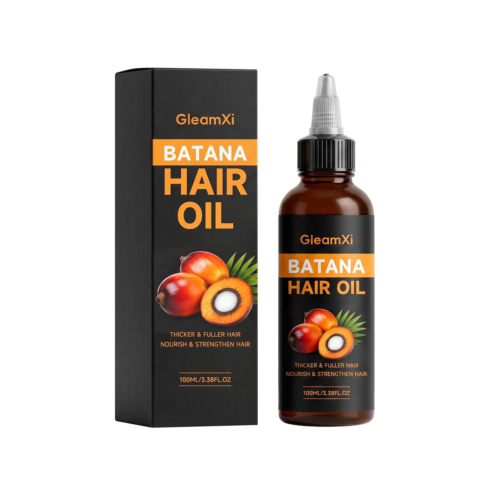 GleamXi Batanahair Essential Oil: Elegant Fragrance with Plant Extracts for Moisturizing, Conditioning, and Smoothing Hair.