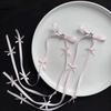 Cute Long Tassel Hair Clips Sweet Style Ballet Bow Ribbon Hair Clip Hair Accessories Ponytail Clip Girls