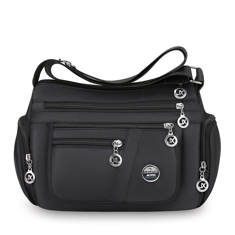 Large Capacity Multi-Layer Oxford Shoulder Bag Women's Crossbody Bag Multi-Functional Mother Bag