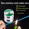 High-Purity Stainless Steel Solder Wire for Household Use - Strong, Lightweight, and Ideal for Precision Welding