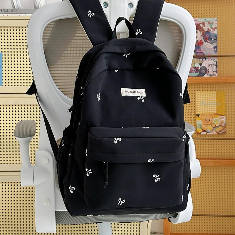 Zaino nuovo giapponese ins alto valore fresco e dolce caramella fiocco zaino studenti scuola media zaino leggero