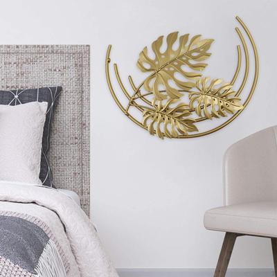 Leaf Sculpture, Nordic Wall Hanging Art Patio Decor Craft for Coffee Shop Sofa Background