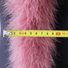 DIY 2Meters Colorful Fluffy Marabou Feather Boa Turkey Feathers for Wedding Party Dress Clothing Decoration Crafts Plumes Shawl 50G