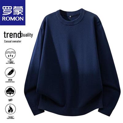 Men's Autumn/Winter Crew Neck Pullover Sweater