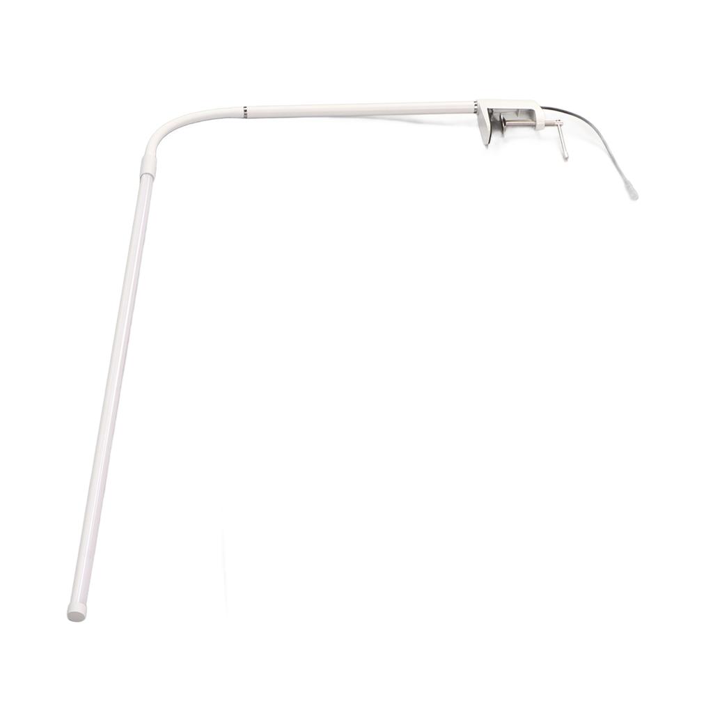 LED Clip On Desk Lamp 350 Degree Rotating Flexible Gooseneck 3 Temp Color Adjustable Beauty Lamp