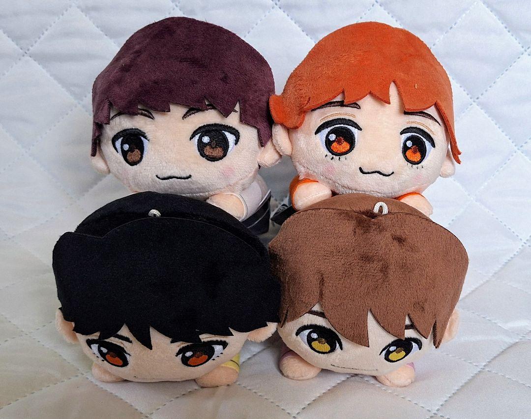 

[USED] TOMORROW X TOGETHER Lying down stuffed toys, set of 4