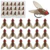 18Pcs Bionic Fly Fishing Bait Fly Fishing Flies Lures Kit Trout Jigs Swimbait Dry Flies Freshwater Saltwater Fly Fishing Hooks