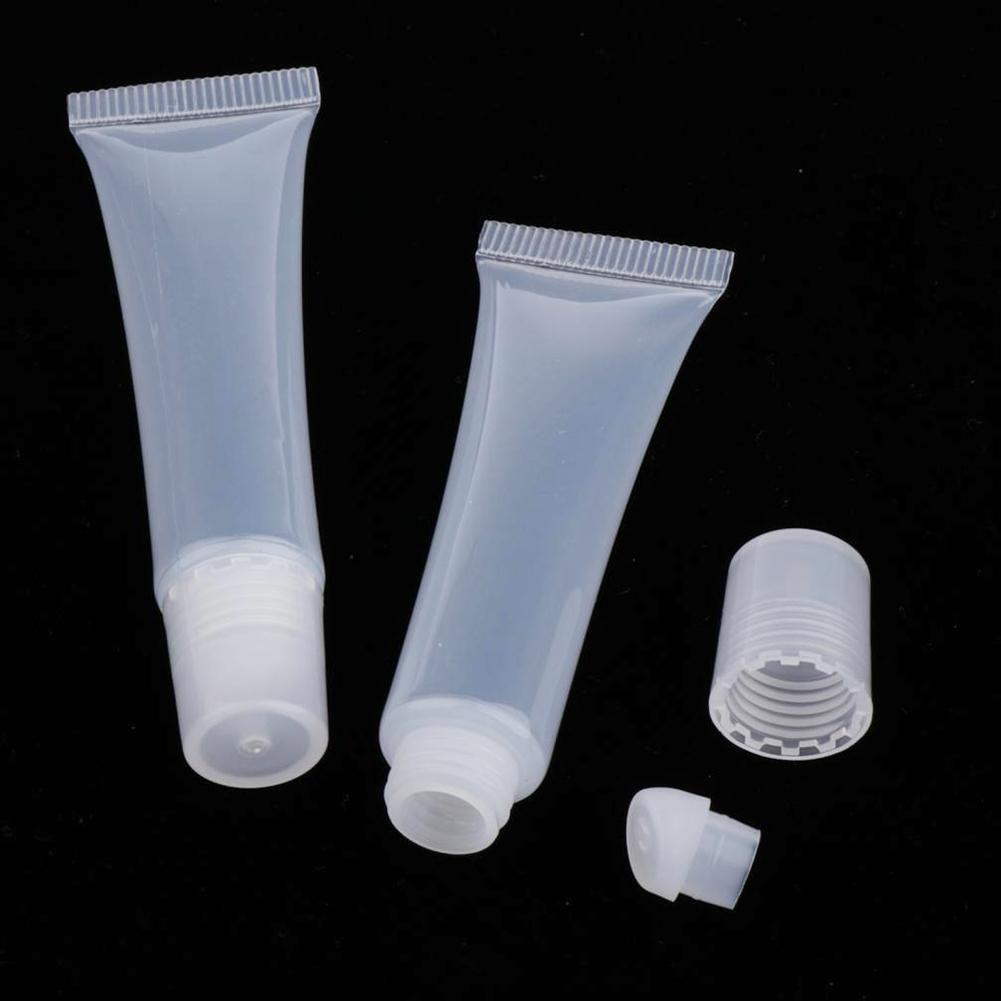 Plastic Lip Balm Soft Tube Cosmetic Containers Cosmetic Tools Lip Gloss Tube Lipstick Tube