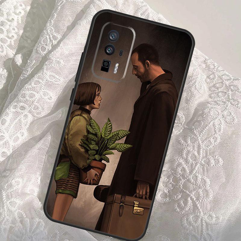 Leon The Professional Movie Poster Case For Xiaomi 14T Pro 13T 12T 11T 13 14 Ultra POCO F6 Pro M6 M5s F3 F5 X3 X5 X6 Pro Cover