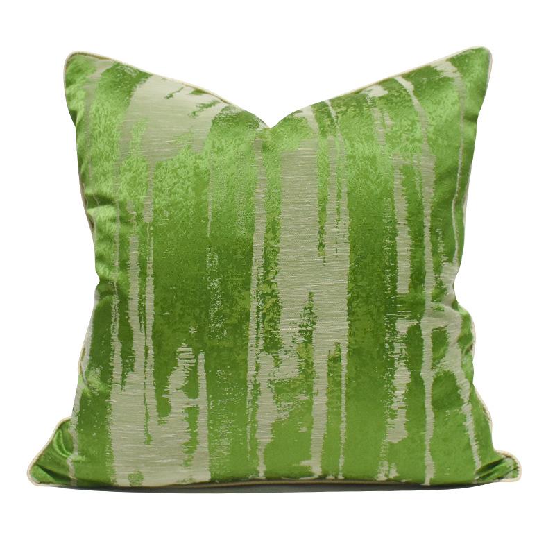 Villa Large Cushion Sofa: Soft Furnishings, Bedroom Furniture, Abstract Pillowcase, Light Luxury Style