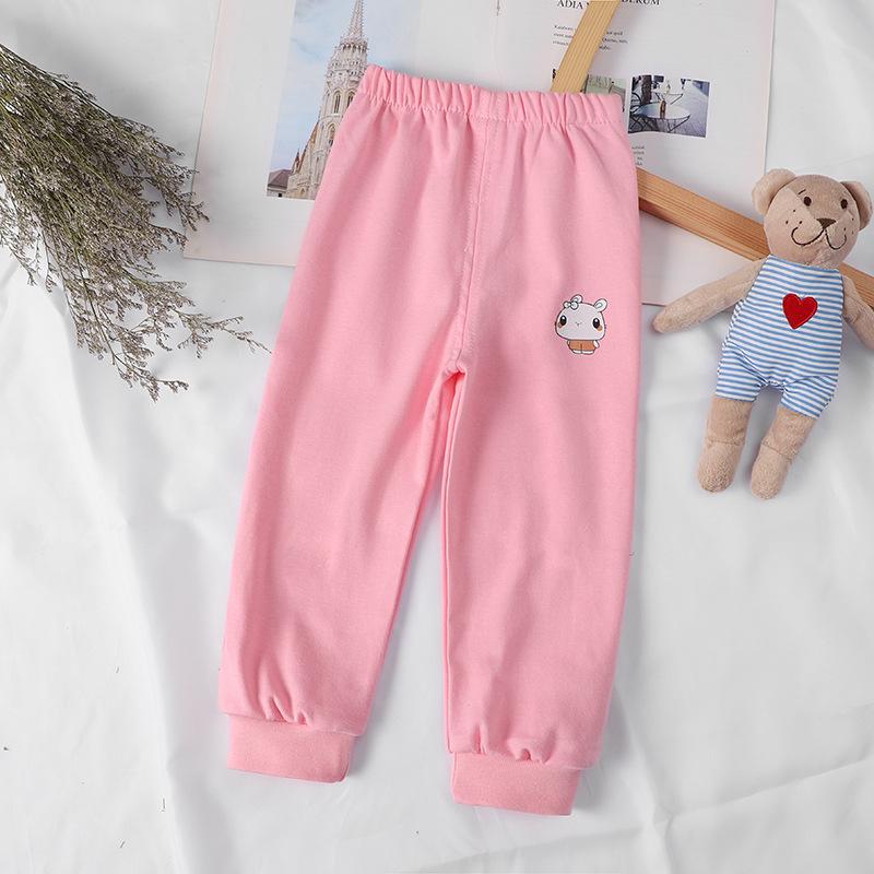 Spring & Autumn All-Cotton Unisex Toddler Pants, Single Piece, Seven Colors Available