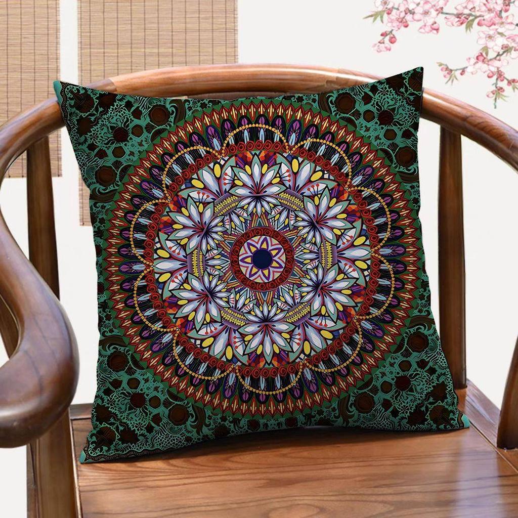 Vikama Bohemian Ethnic Style Pillow Set Cushion Set Living Room Bedroom Sofa Comfortable Home Decoration