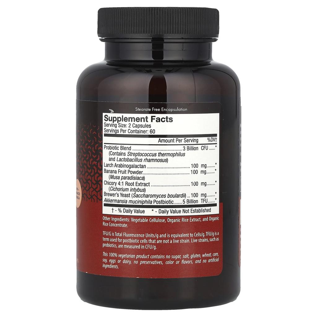 D'adamo, Polyflora® + O, Multifunctional Probiotic Formula, 120 Veggie Capsules
