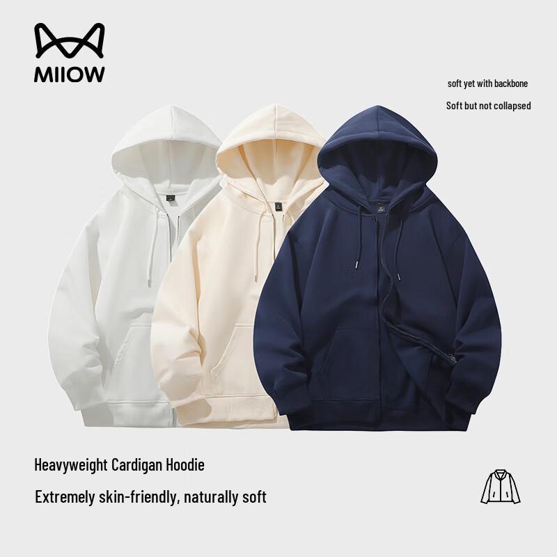 

Мао Рен Унисекс Ретро Однотонный Кардиган с Капюшоном 3XL