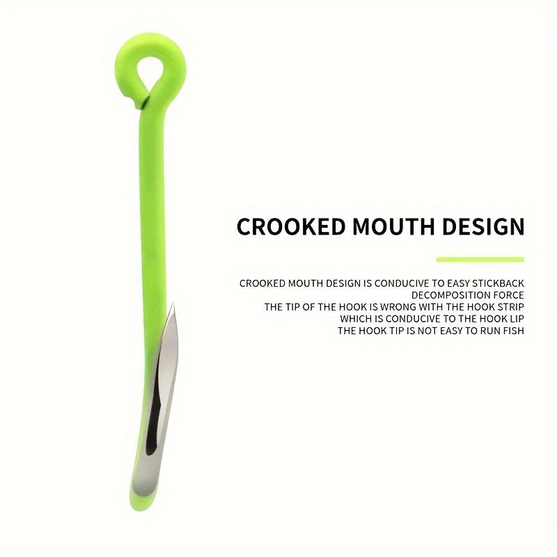 1 pachet cârlig ghimpat cu ochi, cârlige ascuțite, accesoriu de pescuit în aer liber