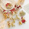 Christmas decorations, Christmas tree ornaments, Santa Claus, gingerbread men, Christmas tree decorations, Christmas decorations