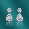Sace Gems Copper Zircon Fashion New Water Drop Earrings