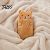 Kitten Teething Toy Stuffed Animal Catnip Toy, Soft Plush Cat Chew Cute Boredom Relief Bear Duck Frog Enrichment for Indoor Cats Kittens