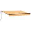 Retractable Awning Sand 600 X 300 Cm Fabric and Aluminum