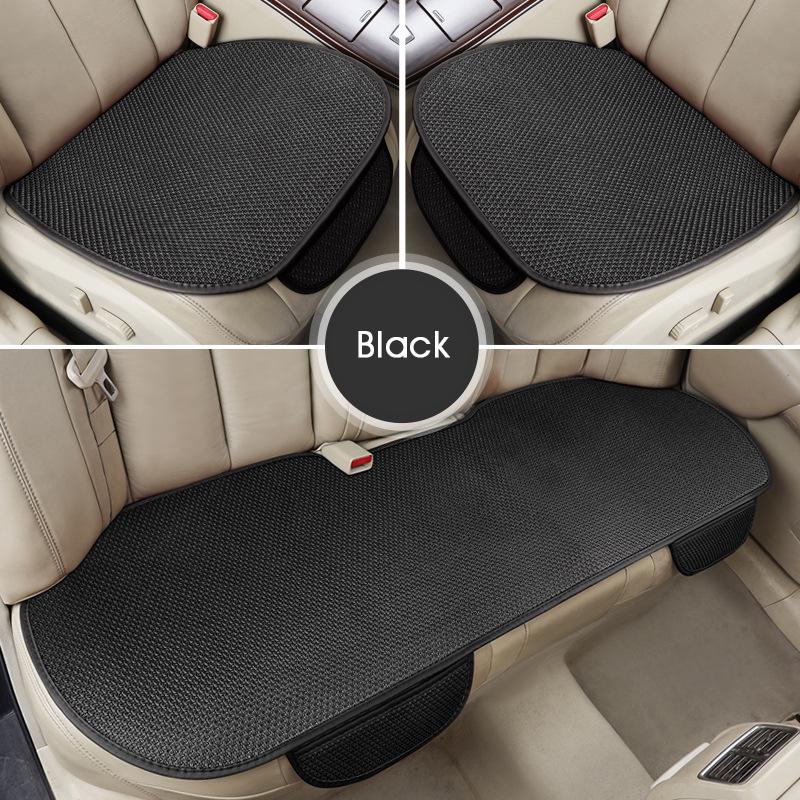 Coprisedile per Auto Estivo Traspirante Seta Ghiacciata Antiscivolo Protezione Sedile Auto Pad Universale per Uomo Donna Accessori Interni Auto