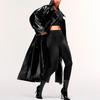 adidas Ivy Park Shiny Tights Black Women Streetwear IX4851