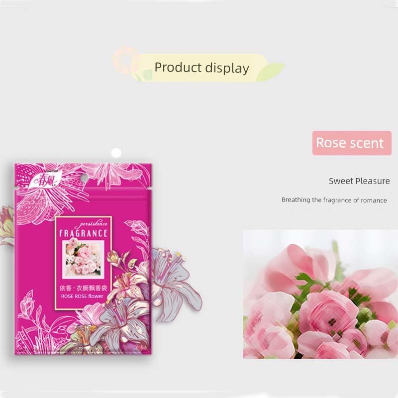Spring Style Incense Bag For Home Wardrobe Perfume Bag Indoor Fragrance Long-Lasting Aromatherapy Fresh Plant Sachet Clothes Fragrance Bag