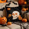 1pcs Halloween Printed Throw Pillowcase Cojines Scary Atmosphere Cushion Cover Living Room Decorative Sofa Pillow Covers 11x11cm