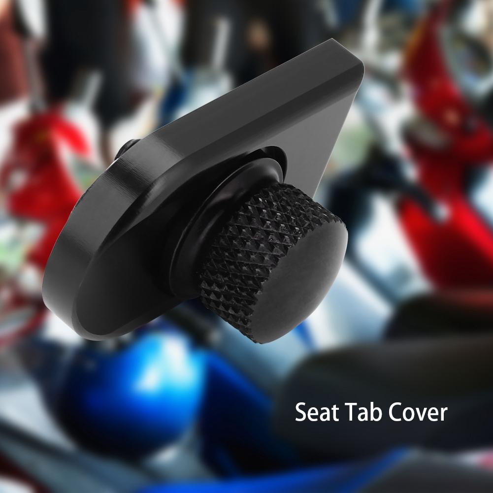 Aluminum Motorcycle Seat Bolt Tab Screw Mount Knob Cover for 96 17