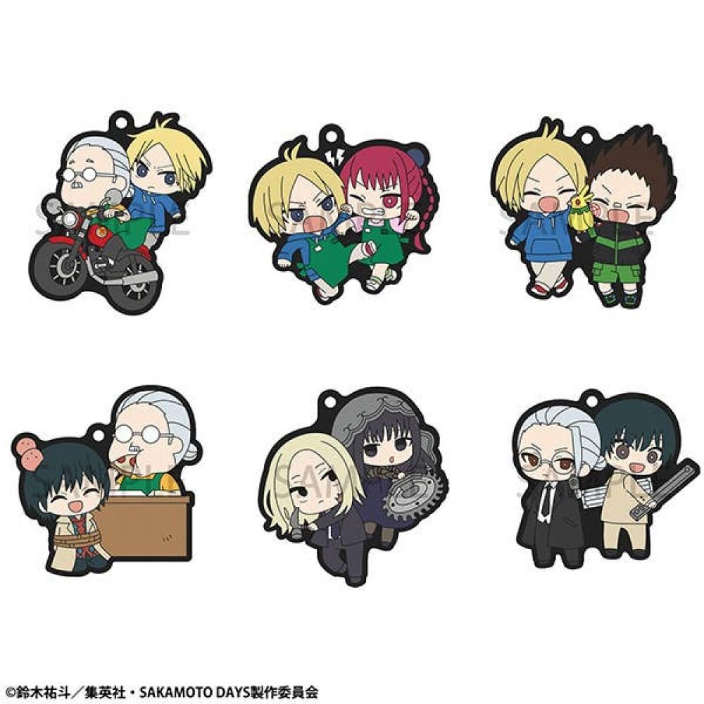 

Sakamoto Days Rubber Mascot Buddy Collection 1box 6pcs Sakamoto Days